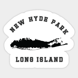 New Hyde Park Long Island (Light Colors) Sticker